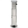 Pied de table télescopique inox p. table 