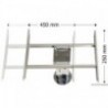 Translateur double direction p. pied table 