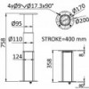 Base da tavolo rotonda in alluminio anodizzato 3 stadi 12V - N°4 - comptoirnautique.com