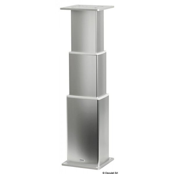 Base rettangolare in alluminio anodizzato 3 stadi 12V - N°1 - comptoirnautique.com