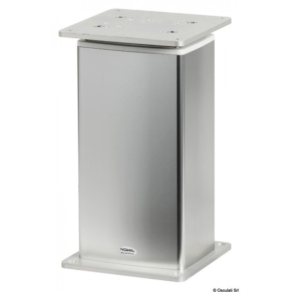 Rectangular table stand, anodized aluminum 3 stages 24V - N°2 - comptoirnautique.com