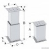 Pied table électrique SQUARE 2/3 stades 24V 12mm/s  - N°3 - comptoirnautique.com 