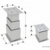 Pied table électrique SQUARE 2/3 stades 24V 15mm/s  - N°3 - comptoirnautique.com 