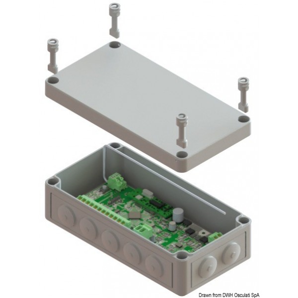 Radio control receiver for electric feetSQUARE - N°1 - comptoirnautique.com 