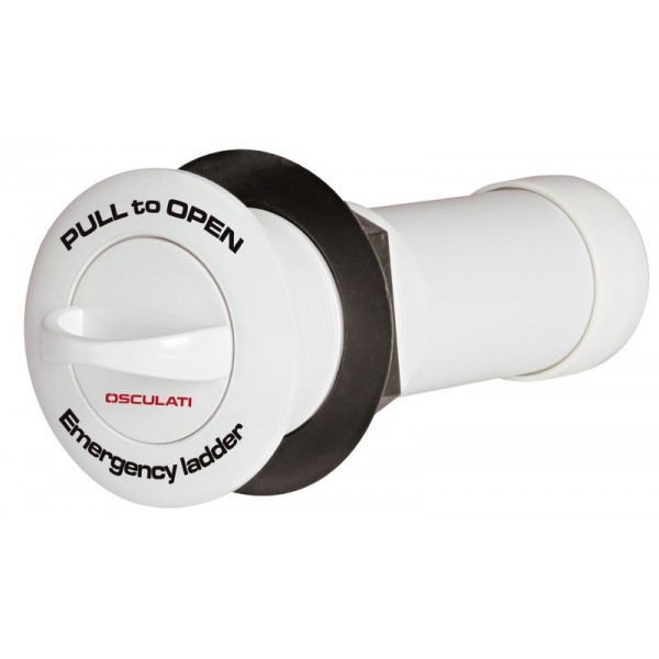 Echelle de secours 3 marches ecrou arrière - N°1 - comptoirnautique.com