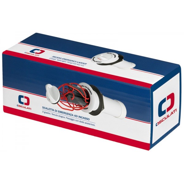 3-step fire escape ladder with rear nut - N°6 - comptoirnautique.com
