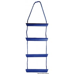 Echelle corde nylon bleu 4...