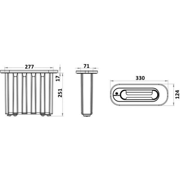 Built-in rescue ladder 7 steps ISO 15085 - ABYC H-41 - N°4 - comptoirnautique.com