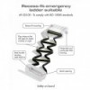 Built-in rescue ladder 7 steps ISO 15085 - ABYC H-41 - N°6 - comptoirnautique.com
