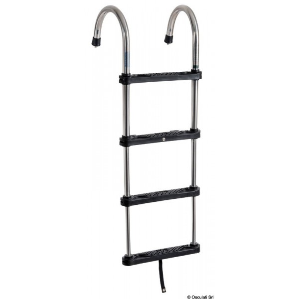 Scala telescopica Eco, estesa 1170 mm -, ripiegata 705 mm - N°1 - comptoirnautique.com