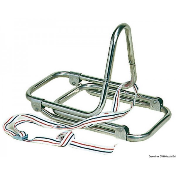 Zusammenklappbare Leiter für Zodiacs 880 mm - N°2 - comptoirnautique.com