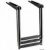 AISI316 3-step telescopic ladder for gangways