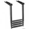AISI316 4-step telescopic ladder for gangways