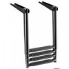 AISI316 4-step telescopic ladder for gangways - N°1 - comptoirnautique.com