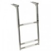 Breite Teleskopleiter AISI316 3 Stufen - N°1 - comptoirnautique.com