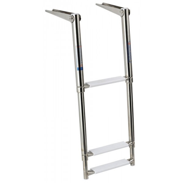 Standard-Teleskopleiter AISI316 3 Stufen - N°1 - comptoirnautique.com