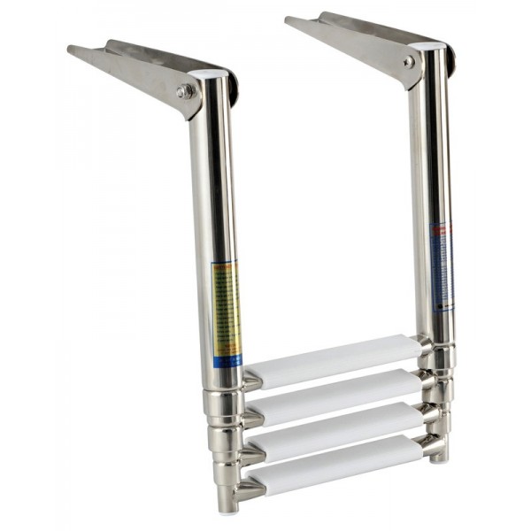 Standard-Teleskopleiter AISI316 4 Stufen - N°2 - comptoirnautique.com