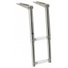 Schmale Teleskopleiter AISI316 2 Stufen - N°1 - comptoirnautique.com