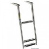 Scala telescopica larga AISI316 nero 3 gradini - N°1 - comptoirnautique.com