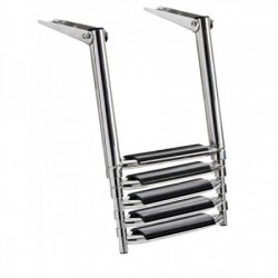 Wide telescopic ladder...