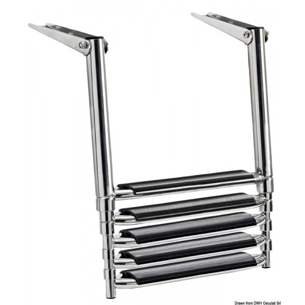 Scala telescopica BIG per passerella a 5 gradini - N°1 - comptoirnautique.com