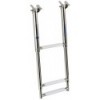 Echelle télescop. sous plateforme AISI316 3 marche - N°1 - comptoirnautique.com
