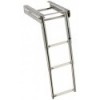 Scala telescopica a 3 gradini in AISI316 - N°1 - comptoirnautique.com