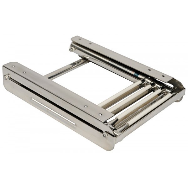 Scala telescopica a 3 gradini in AISI316 - N°2 - comptoirnautique.com