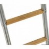 Scaletta Top Line a 4 gradini retrattile in teak - N°2 - comptoirnautique.com