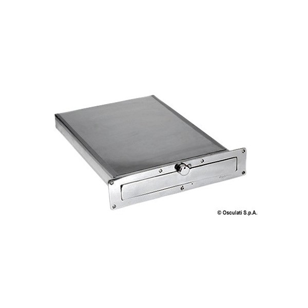 Scaletta Top Line a 4 gradini retrattile in teak - N°6 - comptoirnautique.com