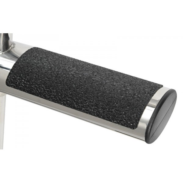 Escalera telescópica de 3 peldaños DIVER, negra - N°2 - comptoirnautique.com