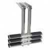 Escalera telescópica de 3 peldaños DIVER, negra - N°4 - comptoirnautique.com