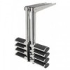 Scala telescopica DIVER a 4 gradini, nera - N°2 - comptoirnautique.com