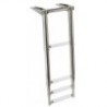 Flat telescopic ladder-shape 4 steps