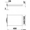 Scala retrattile in AISI316 con 4 gradini larghi - N°4 - comptoirnautique.com