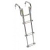 Escalera telescópica de 3 peldaños con asas - N°2 - comptoirnautique.com