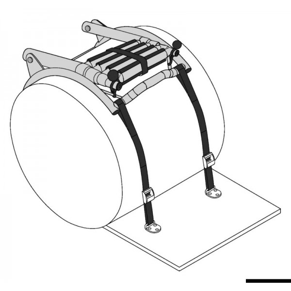 4-step quick-release ladder - N°7 - comptoirnautique.com