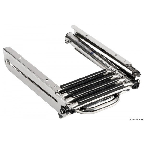 Echelle sous plate-forme coulissante 4 marches - N°2 - comptoirnautique.com