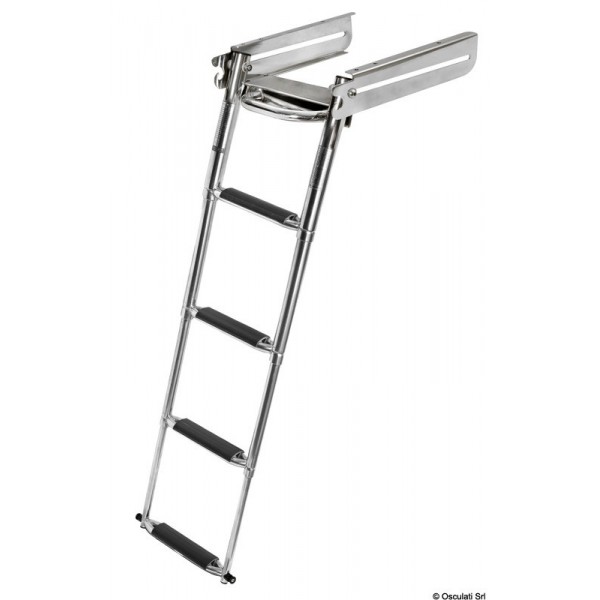 Echelle sous plate-forme coulissante 4 marches XL - N°1 - comptoirnautique.com