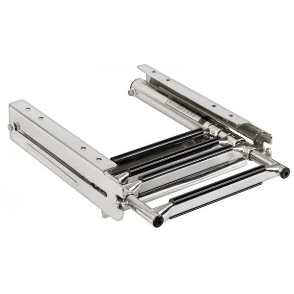 Escalera bajo plataforma con peldaño autoportante - N°2 - comptoirnautique.com