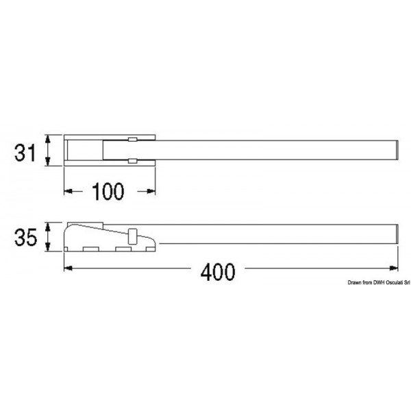Universal folding handle - N°4 - comptoirnautique.com