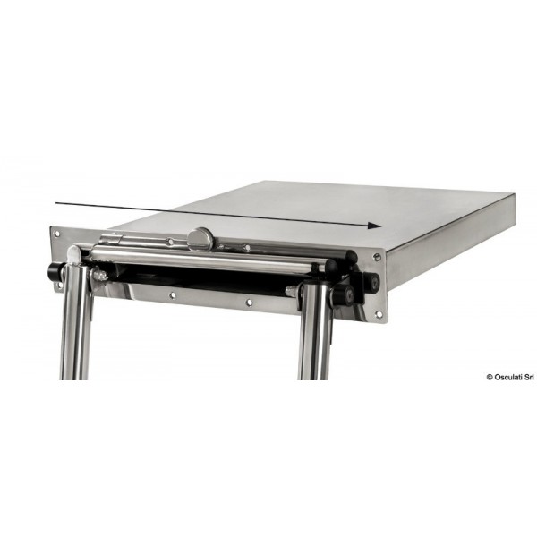 Scala retrattile Portofino a 4 gradini 1156 mm - N°4 - comptoirnautique.com