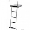 Scala telescopica da incasso a 4 gradini AISI316 - N°1 - comptoirnautique.com