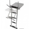 Scala telescopica da incasso a 4 gradini AISI316 - N°4 - comptoirnautique.com