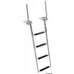 Telescopic ladder with...