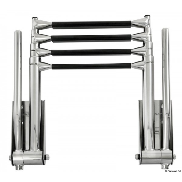 Telescopic ladder with 4-step handle - N°3 - comptoirnautique.com