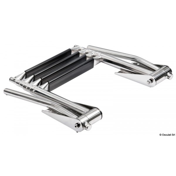 Telescopic ladder with 4-step handle - N°4 - comptoirnautique.com