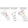 Echelle télescopique avec poignée 4 marches - N°7 - comptoirnautique.com