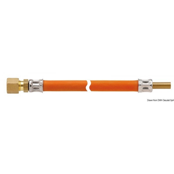 RVS tappo liscio 8 x 600 mm - N°1 - comptoirnautique.com