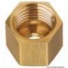 Brass nut for 8 mm copper pipe (blister pack 3 pcs)